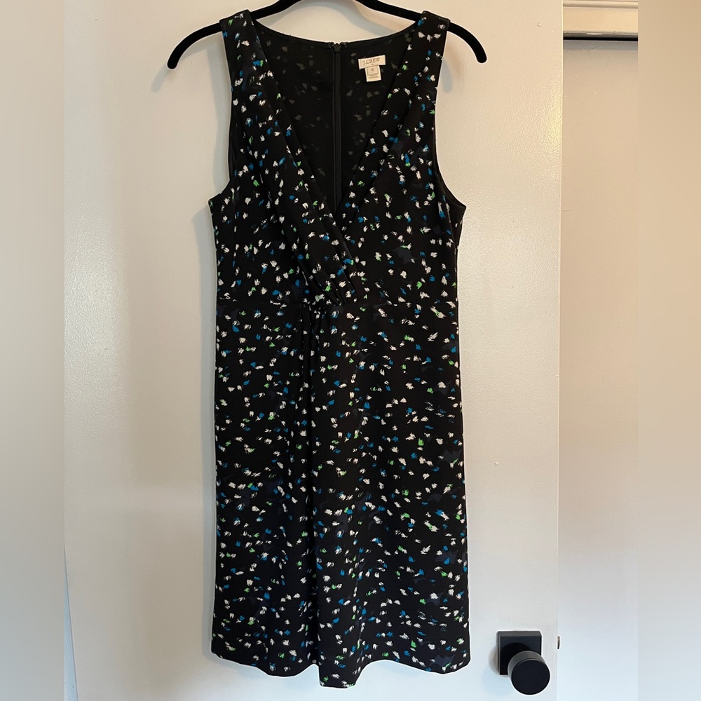 J.Crew Patterned Sleeveless Mini Dress